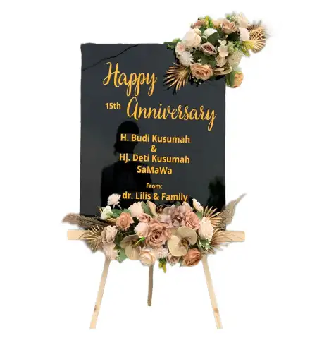 Papan Bunga Akrilik Bakung Ilir